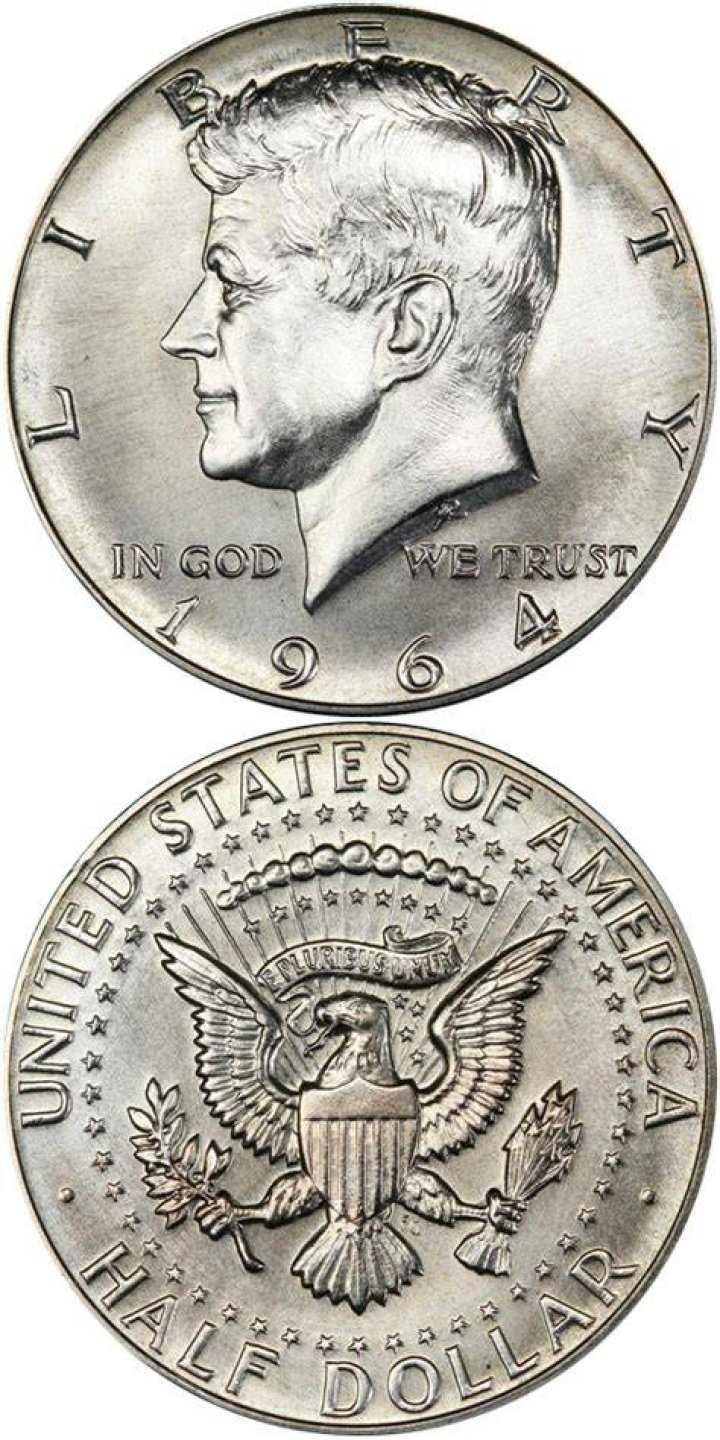 Are all 1964 half dollars silver?