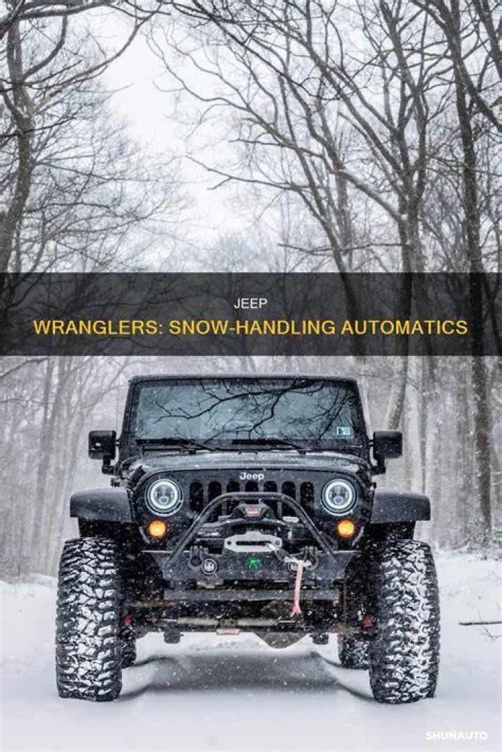 Are automatics good in snow?