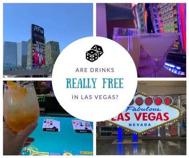Are drinks free at the Bellagio?