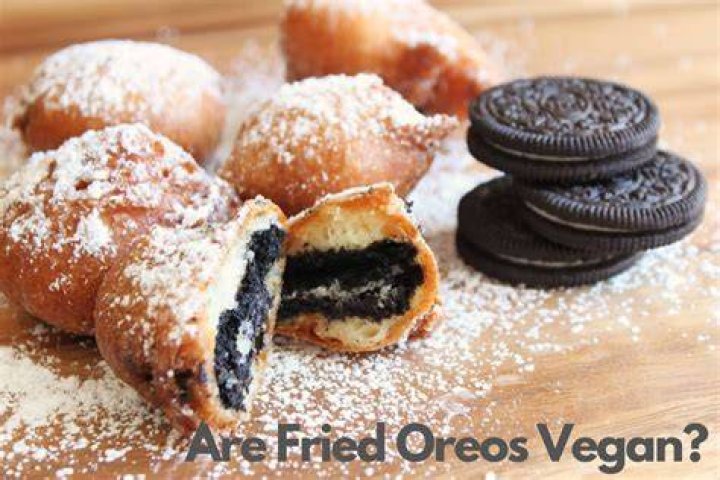Are fried Oreos vegan?
