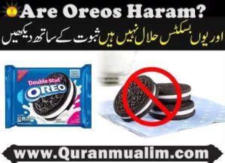 Are Oreos haram?