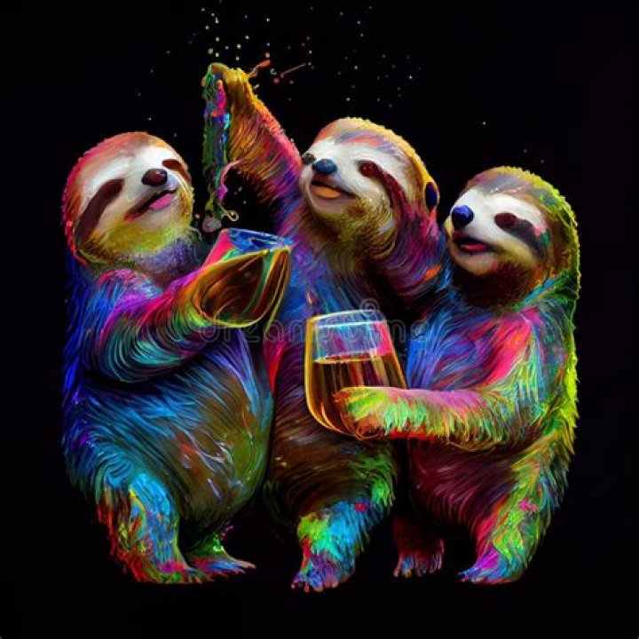 Are sloths always drunk?