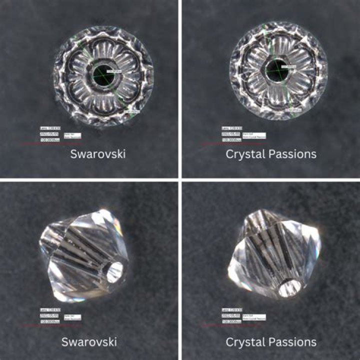 Are Swarovski crystals natural or manmade?