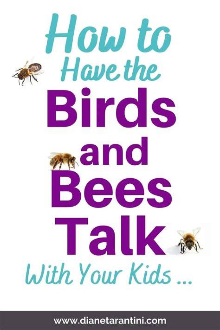 At what age do you talk to your daughter about the birds and the bees?