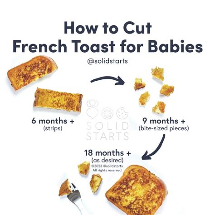 Can a 6 month old have toast?