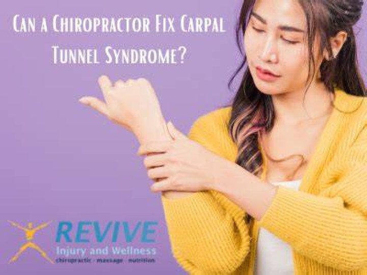 Can a chiropractor fix carpal tunnel?