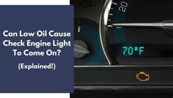 Can a loose oil cap cause check engine light?