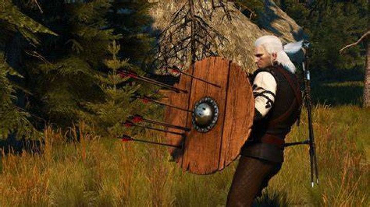 Can Geralt use a shield?