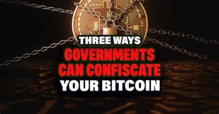Can government seize your bitcoin?
