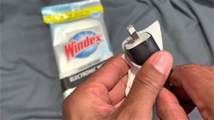 Can I clean my phone with Windex?