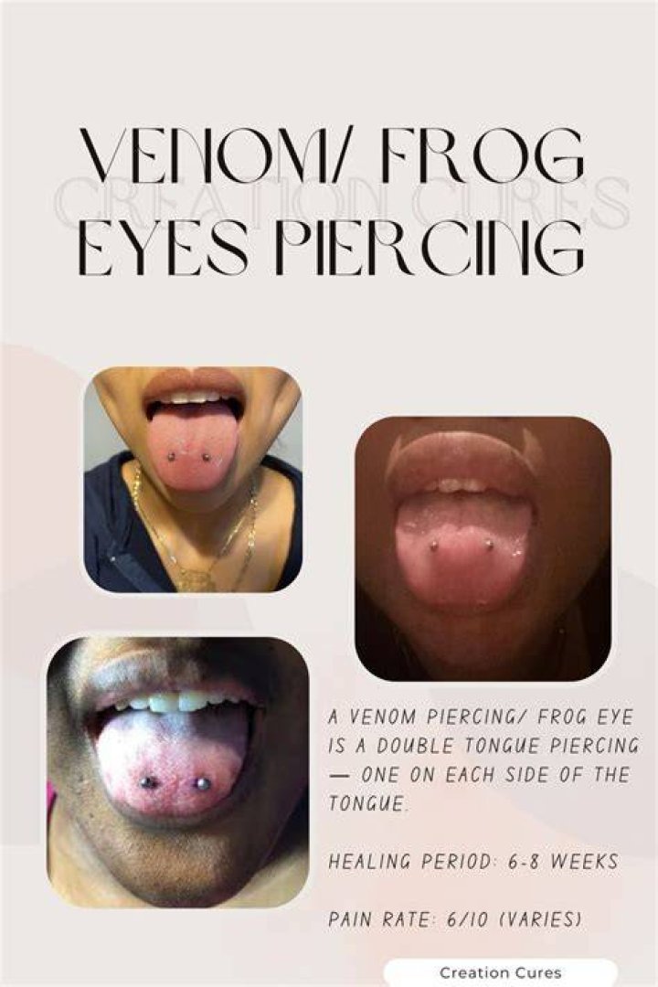 Can I get a venom piercing?
