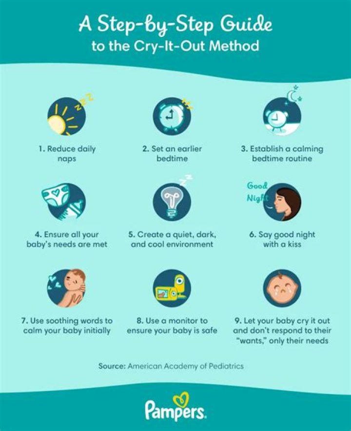 Can I let my 2 month old cry it out?