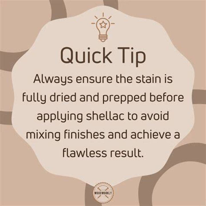 Can I put shellac over stain?