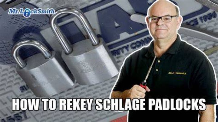 Can I rekey a Schlage lock myself?