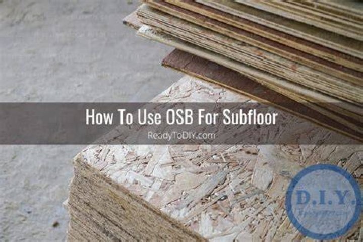 Can I use 7/16 OSB for subfloor?