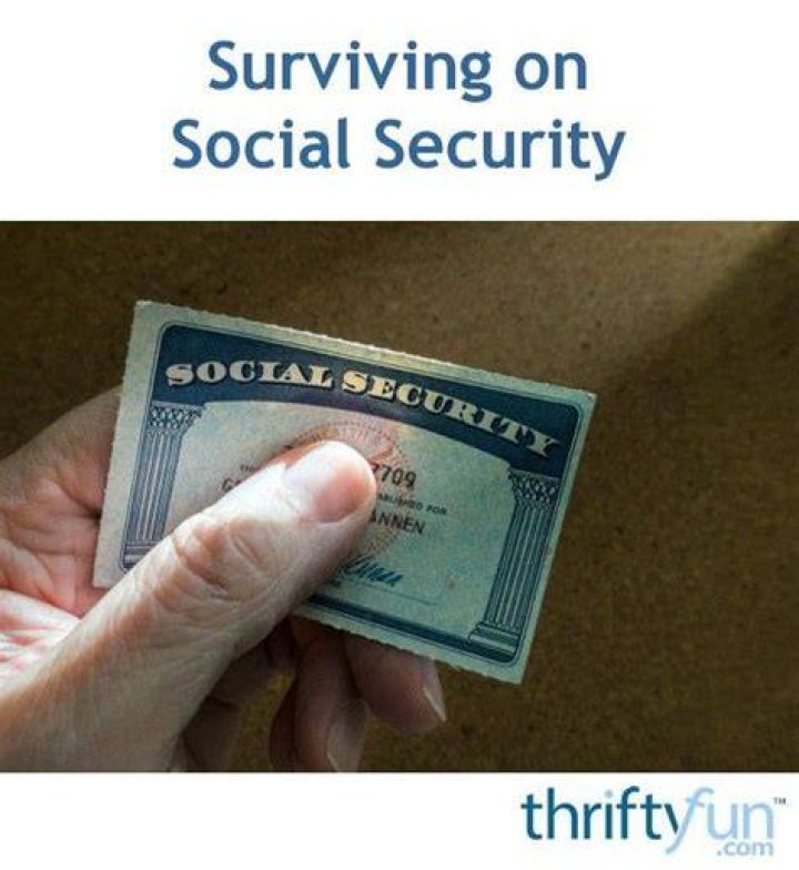 Can someone live off of Social Security alone?