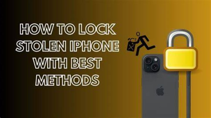 Can someone unlock my stolen iPhone?
