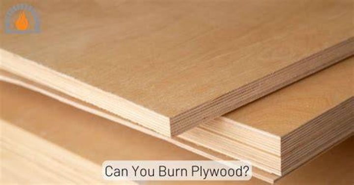 Can you burn untreated plywood?