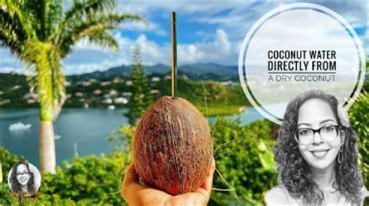 Can you drink coconut water straight from the coconut?