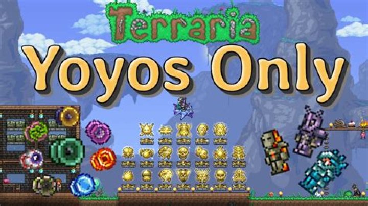 Can you get legendary on yoyos Terraria?