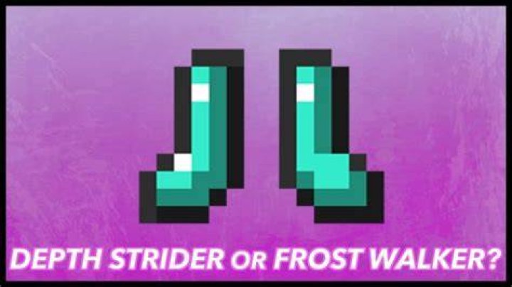 Can you have depth Strider and frost Walker?