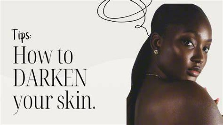 Can you make your skin darker permanently?