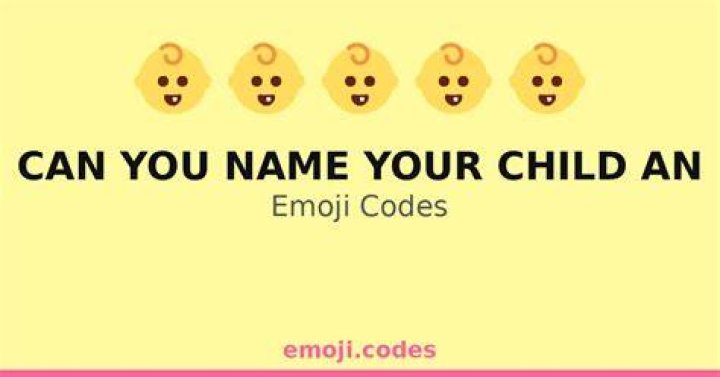 Can you name your child anything?