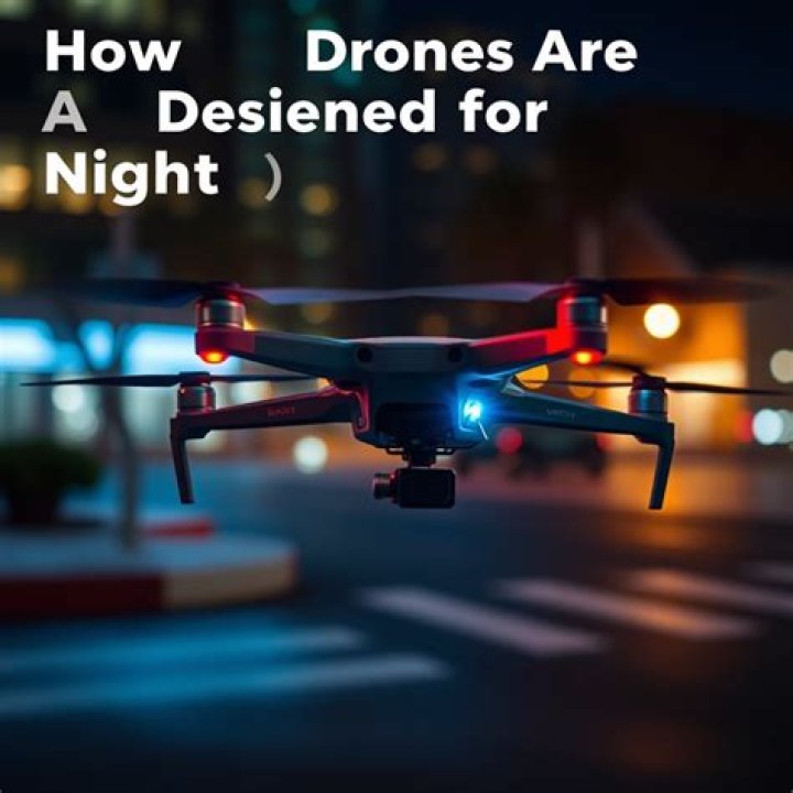 Can you see drones at night?
