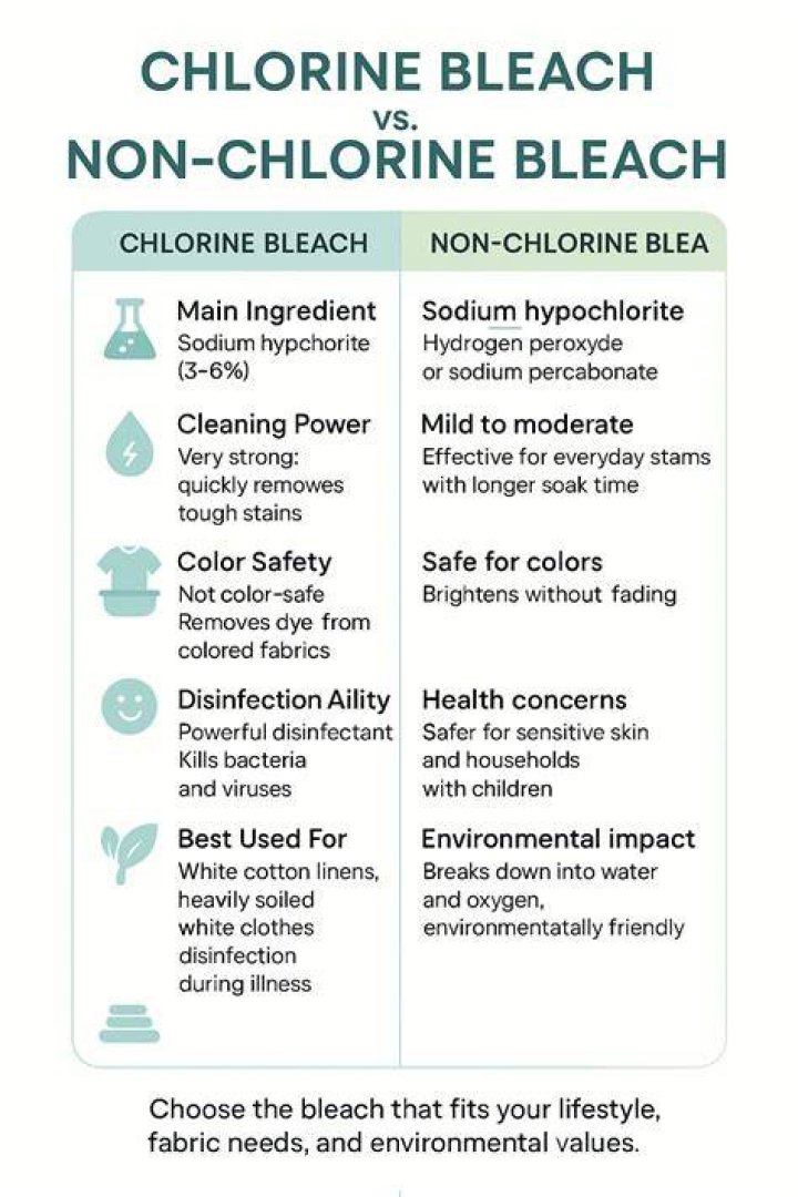 Can you use bleach instead of chlorine?