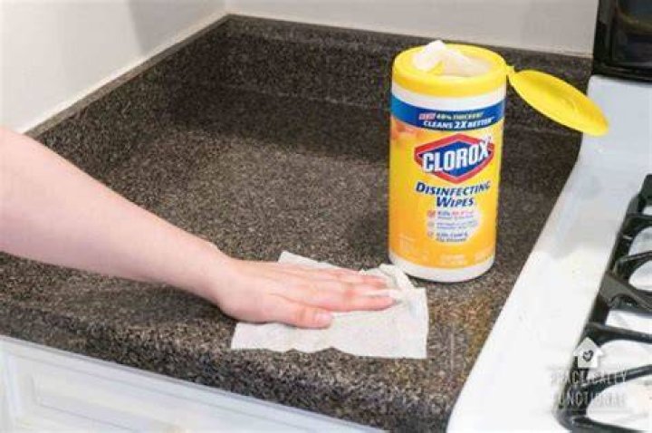 Can you use Clorox spray on countertops?