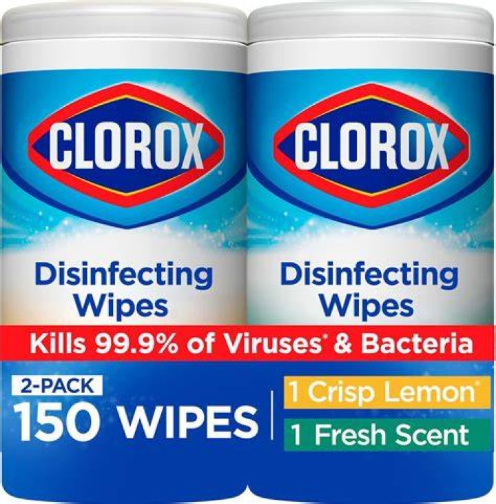 Can you use Clorox wipes on plastic containers?