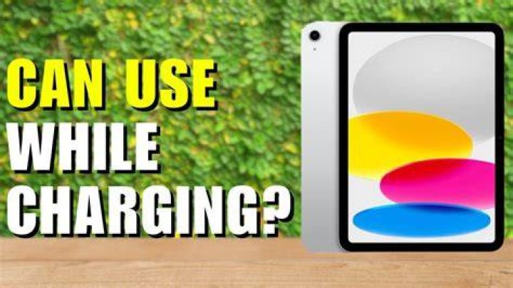 Can you use iPad while charging?