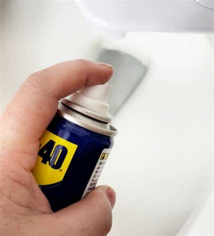 Can you use wd40 to clean a toilet?
