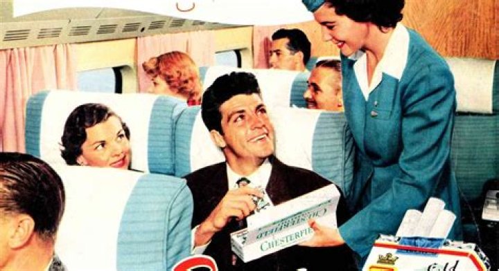 Could you smoke on a plane in the 70s?
