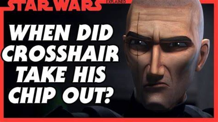 Did crosshair really remove his chip?
