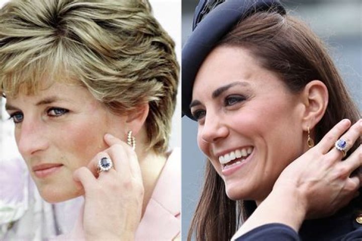 Did Kate Middleton get Diana's ring?