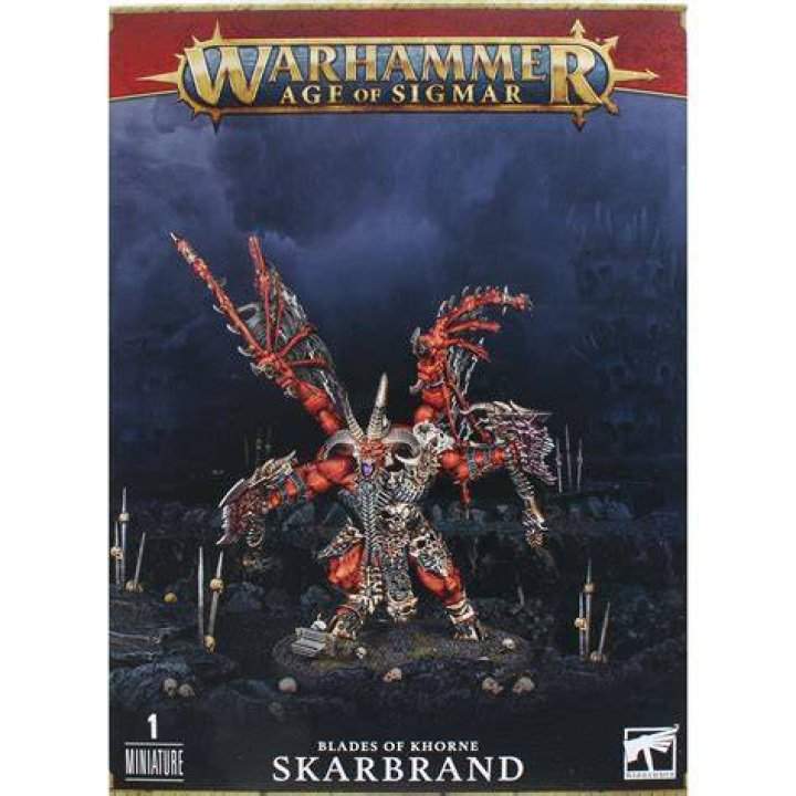 Did Skarbrand hurt khorne?