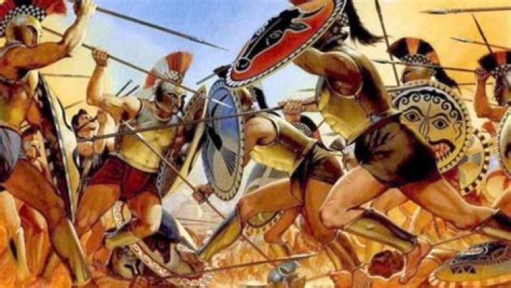 Did Spartans ever fight Vikings?