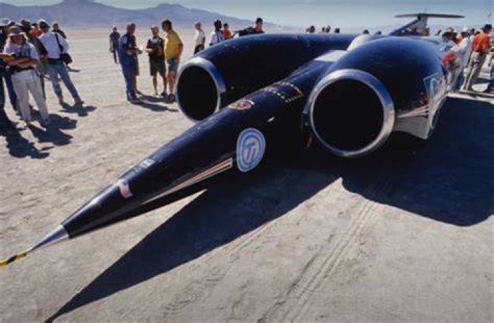 Did the Thrust SSC make a sonic boom?