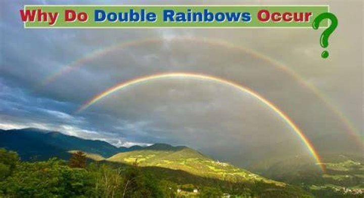 Do double rainbows exist?