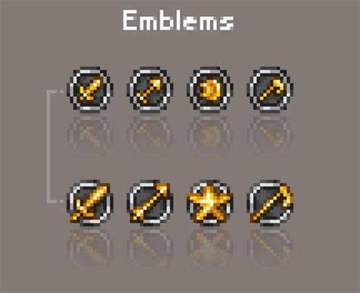 Do emblems stack Terraria?