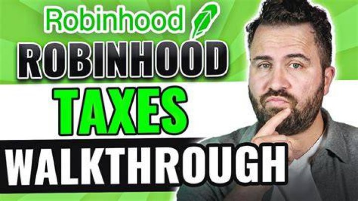 Do I have to report Robinhood on my taxes if I lost money?