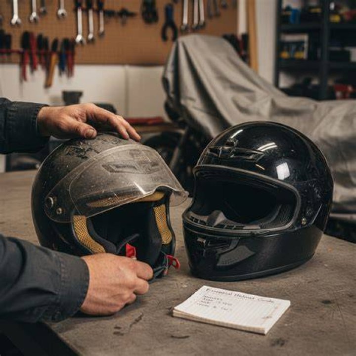 Do motorcycle helmets degrade over time?
