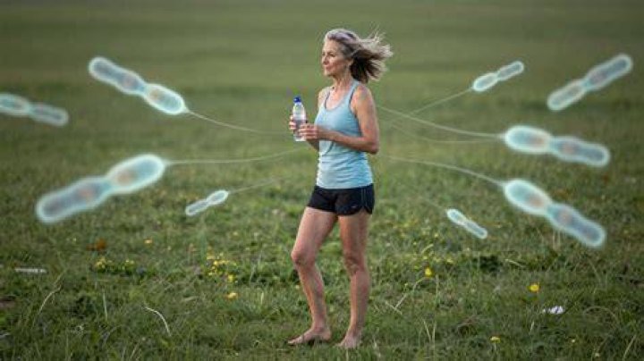 Do runners look younger?