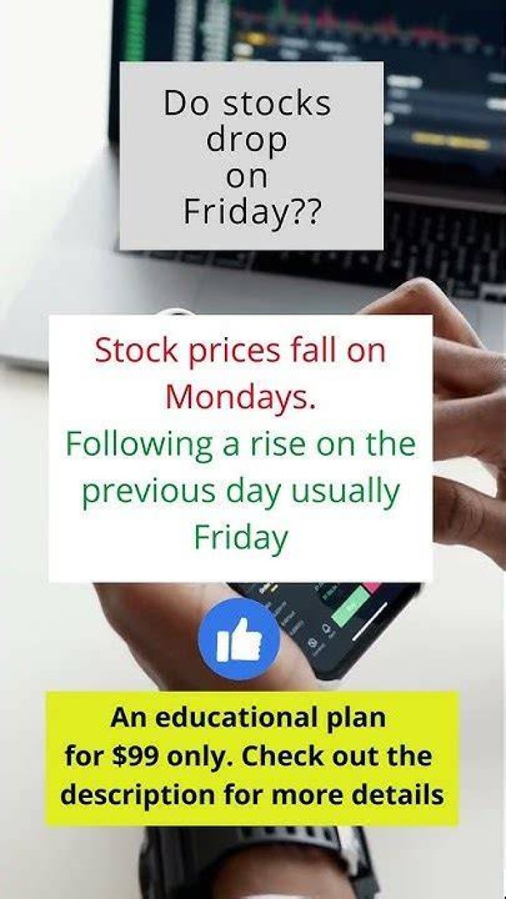 Do stocks drop on Friday?