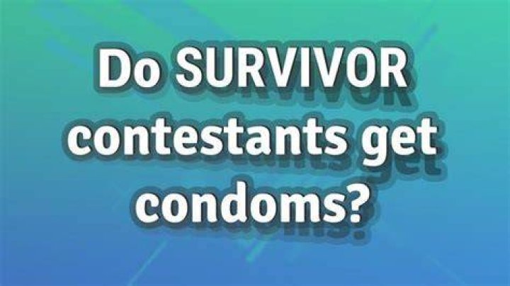 Do survivors get condoms?
