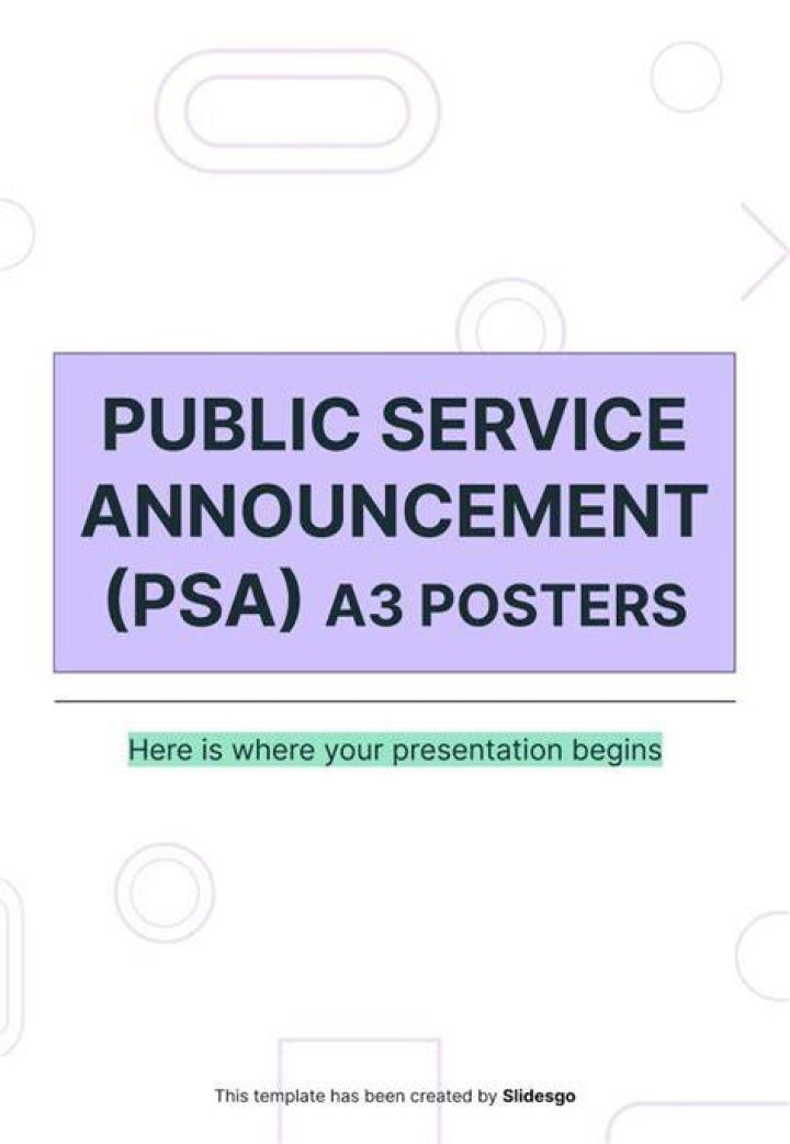 Do you have to pay for a public service announcement?