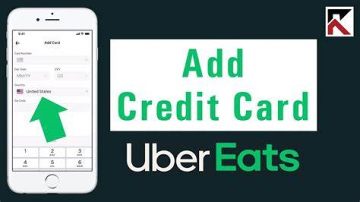 Do you need a credit card for Uber Eats?