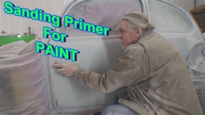 Do you need to sand primer before painting?
