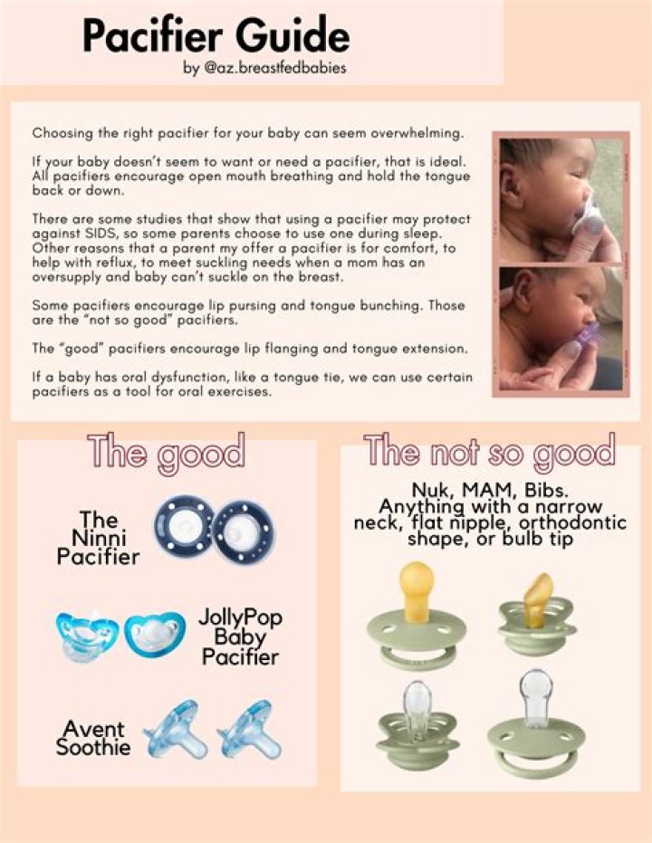 Does baby want milk or pacifier?
